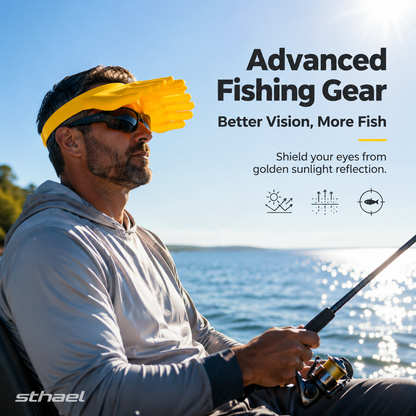 Hands-Free Sun Blocker | Portable Wearable Sun Protection Hat for Outdoor Work, Fishing, Gardening & Summer Travel