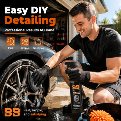 🚗 Automotive Rust Remover Spray 120ml – Fast-Acting Rust, Iron & Grime Cleaner for Wheels, Rims & Metal Surfaces ✨