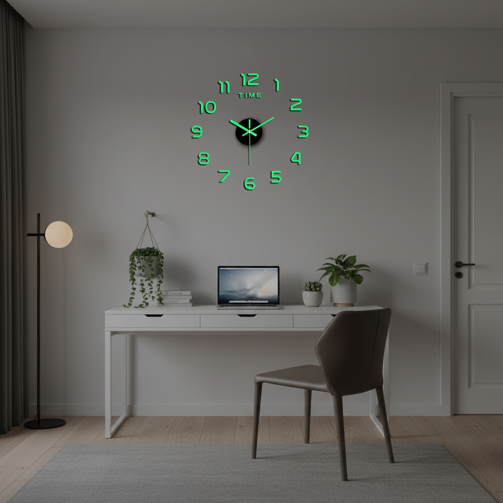 Minimalist Home Office Background