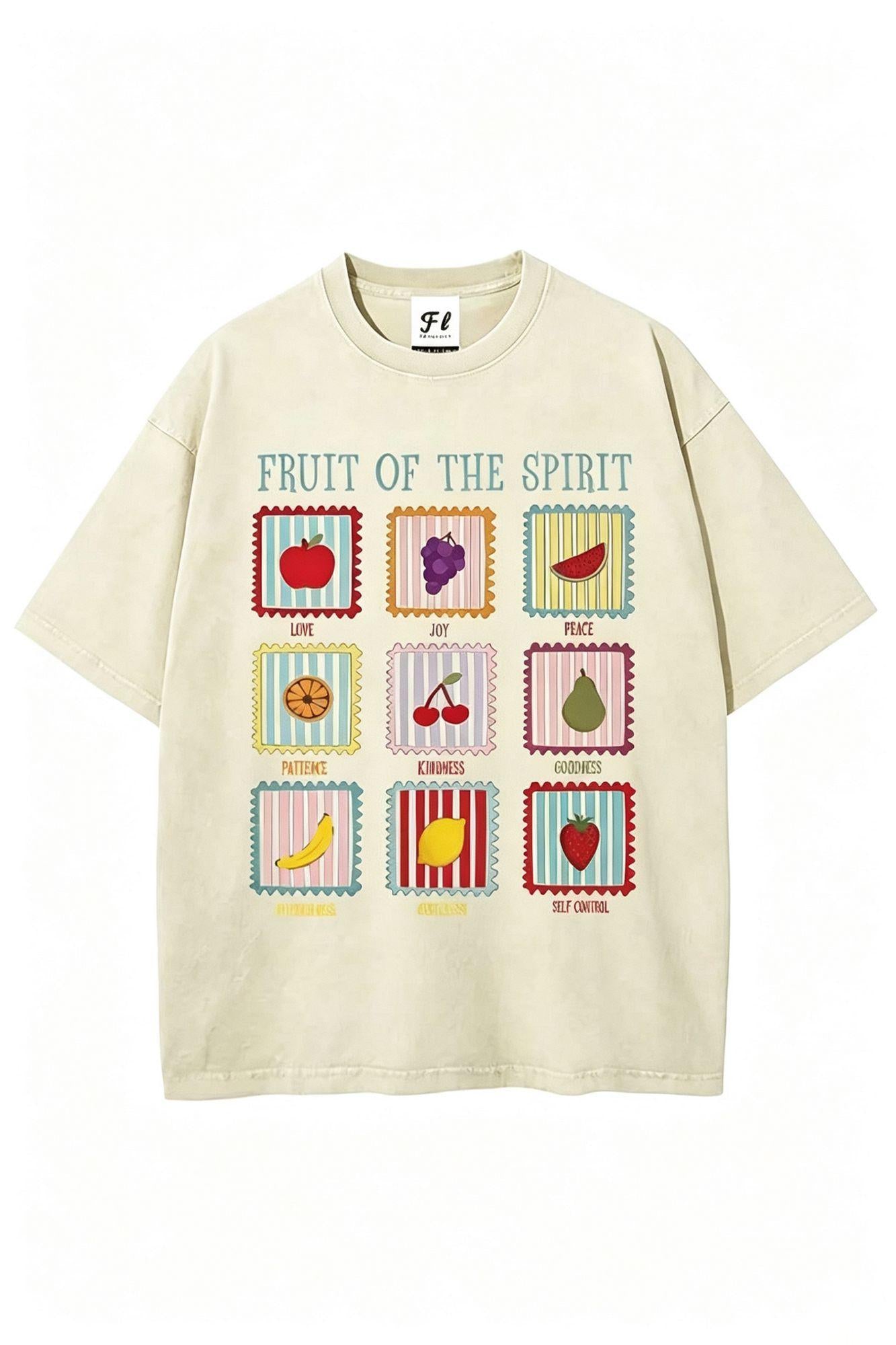 Unisex Vintage Washed Cotton Graphic T-Shirt