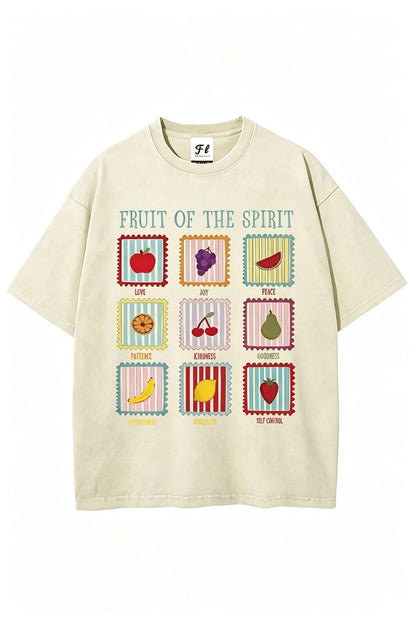 Unisex Vintage Washed Cotton Graphic T-Shirt