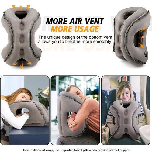 ❤️Inflatable Travel Pillow for Comfortable Rest Anywhere