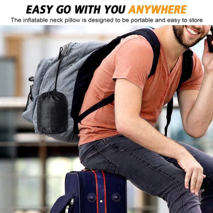 ❤️Inflatable Travel Pillow for Comfortable Rest Anywhere