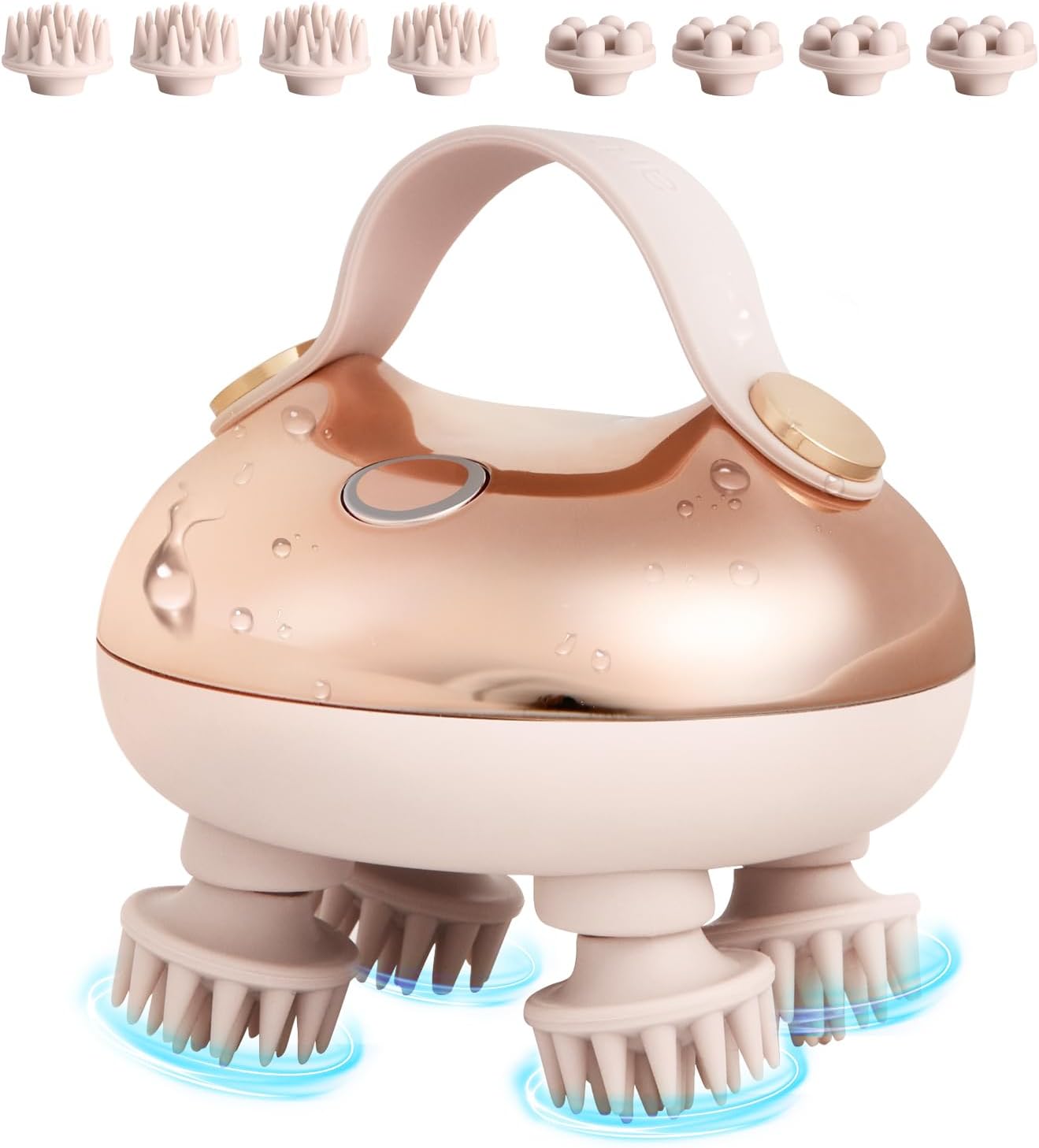 Waterproof Head & Body Massager, Perfect Gift for Men & Women