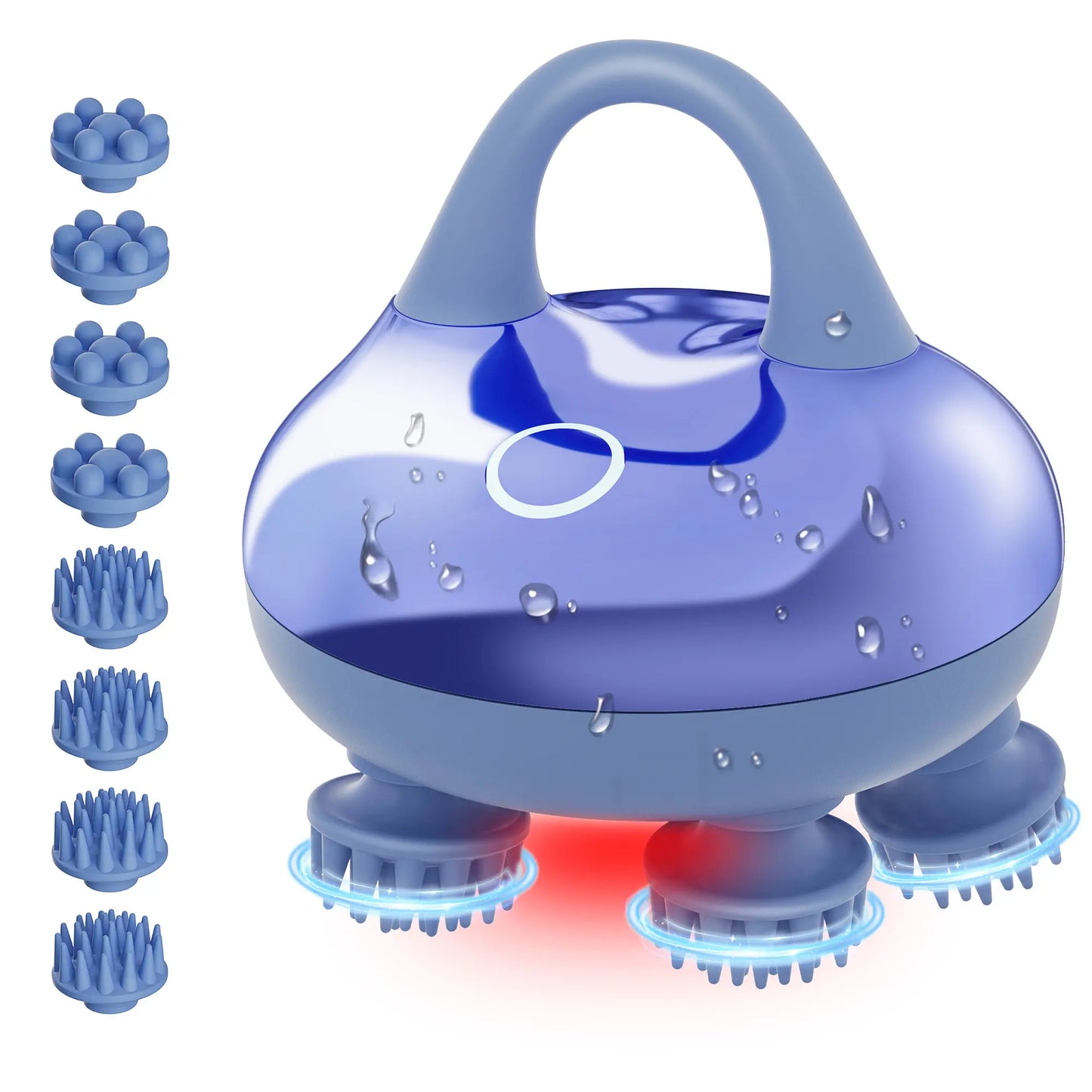 Waterproof Head & Body Massager, Perfect Gift for Men & Women
