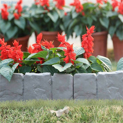 🪻High-quality. durable simulated stone garden fence🪻