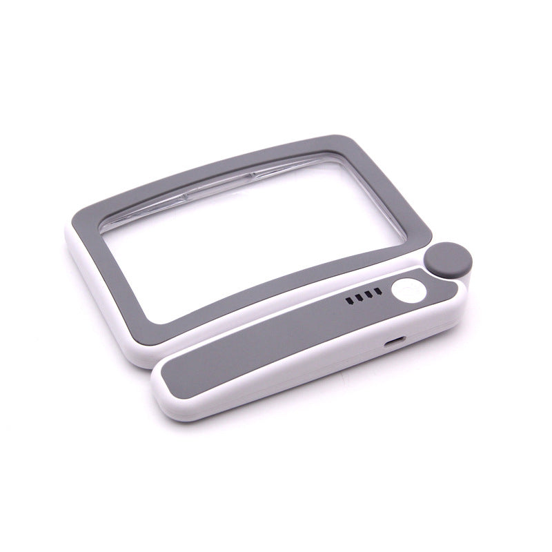 🔥 Hot Sale! Folding Handheld Magnifying Glass with LED Light for Easy Reading🔍