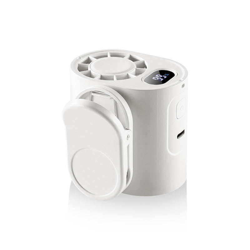 360° rotatable, hands-free, attachable fan