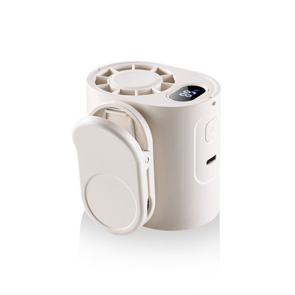 360° rotatable, hands-free, attachable fan
