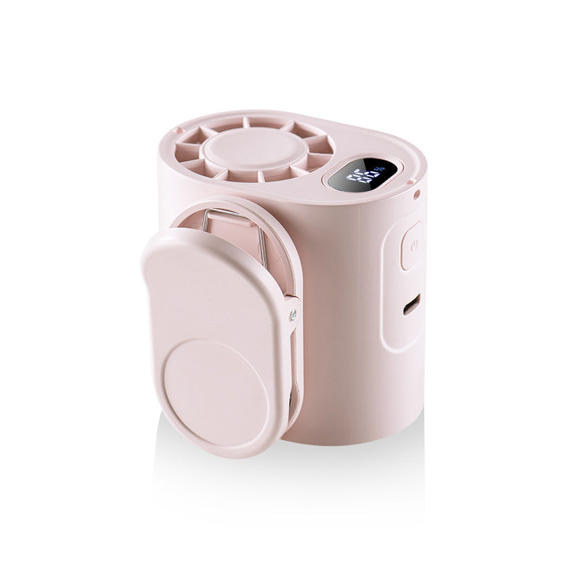 360° rotatable, hands-free, attachable fan