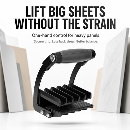 Panel & Plywood Carrier – Heavy Duty One-Hand Lifting Tool for Drywall, Sheetrock & Wood Panels