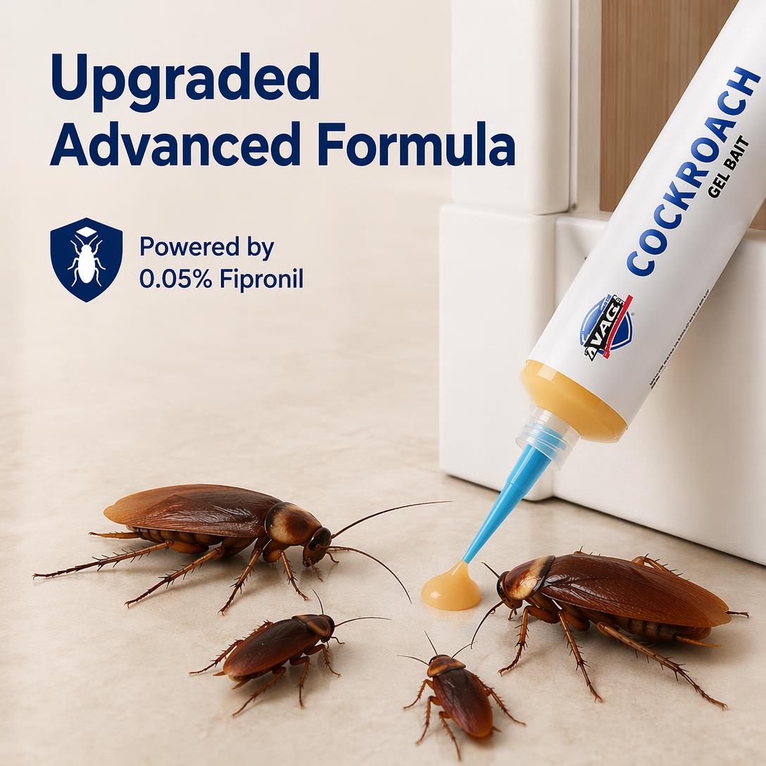 4-Pack Cockroach Gel Bait Syringes – Fast & Targeted Indoor Roach Control 🪳🏠