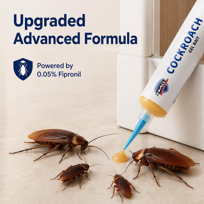 4-Pack Cockroach Gel Bait Syringes – Fast & Targeted Indoor Roach Control 🪳🏠
