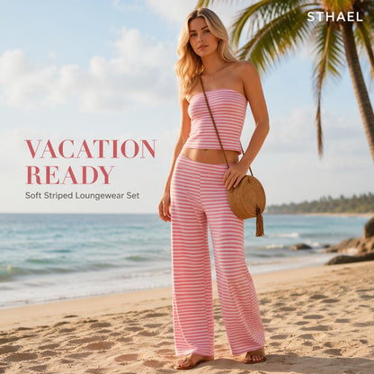 Women’s Sailor Stripe 2-Piece Set