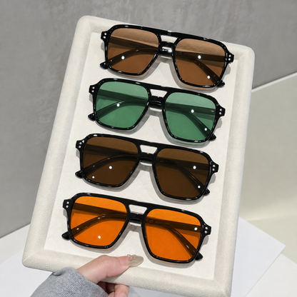 4-Pack Retro Polarized Aviator Sunglasses Set