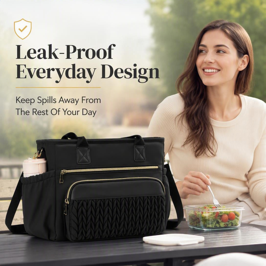 Women’s Insulated Leakproof Lunch Tote Bag