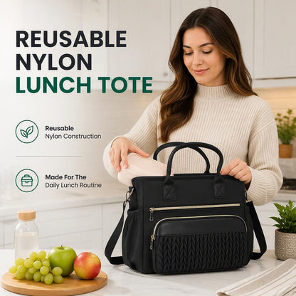 Women’s Insulated Leakproof Lunch Tote Bag