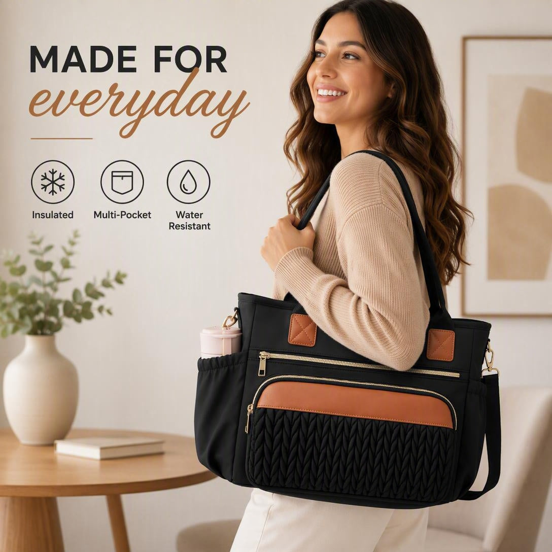 Women’s Insulated Leakproof Lunch Tote Bag