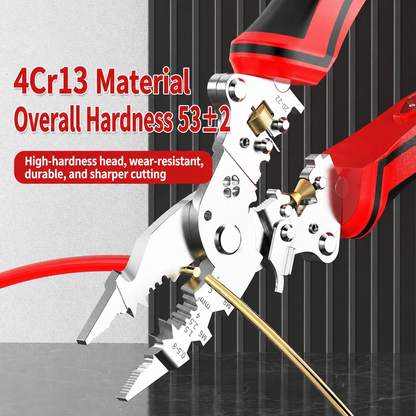 2026 Upgraded 16-in-1 Folding Electric Wire Stripper with Voltage Tester