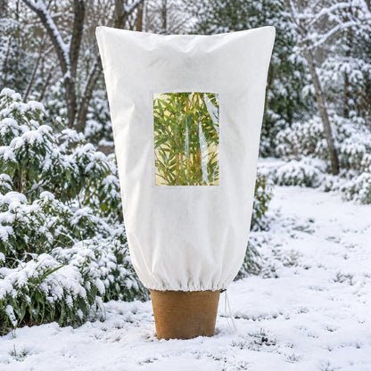 🎁Non-Woven Plant Frost Protection Cover With Zipper &amp; Clear Window